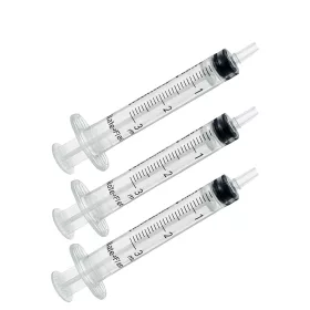 Steril fecskendő 3x5ml 