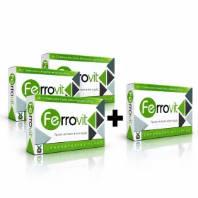   Ferrovit csomag - Szerves vas és vitamin komplex 4x30 db kapszula