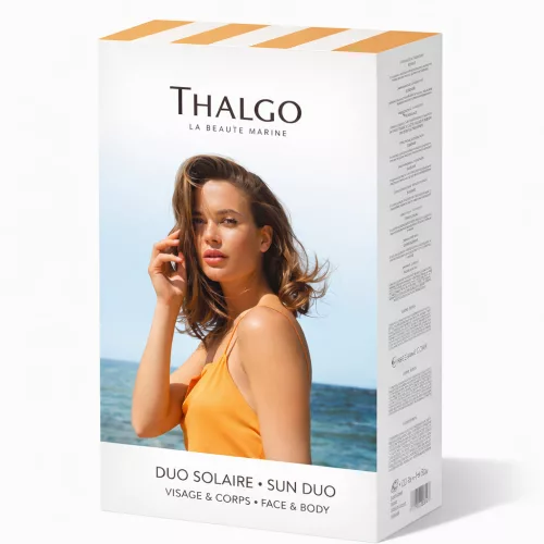 Thalgo SUN DUO Napvédő Csomag – SPF50 Fényvédő 50ml  + AJÁNDÉK Napozás Utáni Hűsítő Tej 30ml