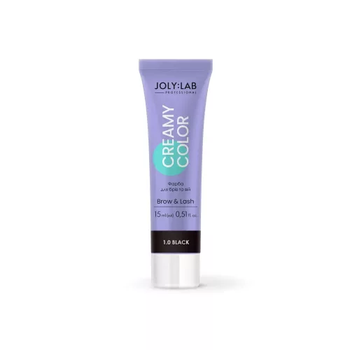 JolyLab Professzionális szemöldökfesték és szempillafesték black/fekete 15ml