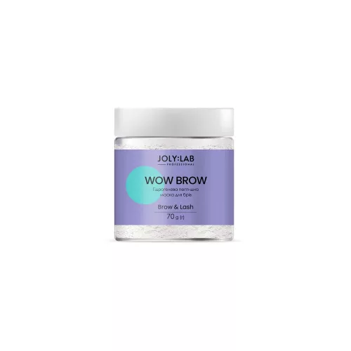 JolyLab Professzionális hydrogel peptid maszk szemöldökre 70g