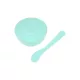 Keverőtál arcmaszkhoz spatulával - green 1db