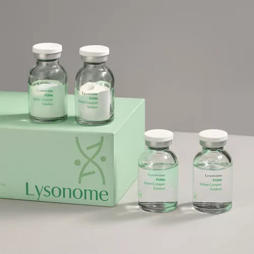 Lysonome PDRN Define Complex - professzionális kétfázisú liofilizált anti-aging komplex 200mg×2db+20ml×2db