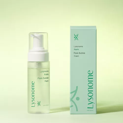 Lysonome PDRN Peak Bubble Foam - Anti-aging és hidratáló arctisztító hab 150ml