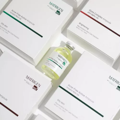 Matrigen Acne Free Active ESR Ampoule - Intenzív Akné Kontroll ESR Koncentrátum 50ml