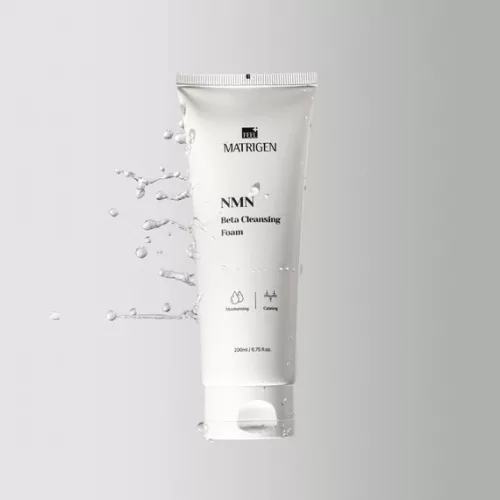 Matrigen NMN & NAD+ Beta Cleansing Foam – NMN & NAD+ bőrfiatalító & hidratáló tisztító hab 200ml