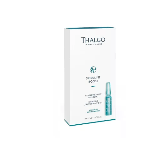 Thalgo Spiruline Boost energising concentrated shot - 7 napos energizáló ampulla kúra 7x1,2ml